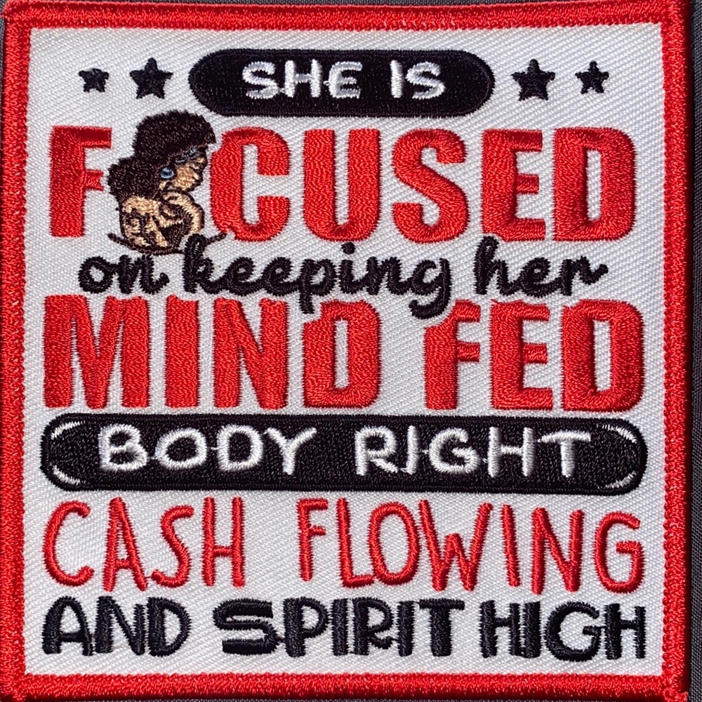 Brand new iron on patches